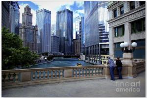Summer Breeze on the Chicago River - Color - Featured